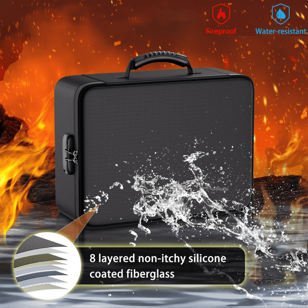 File Organizer Bag with 13 Pocket Accordion File Folder