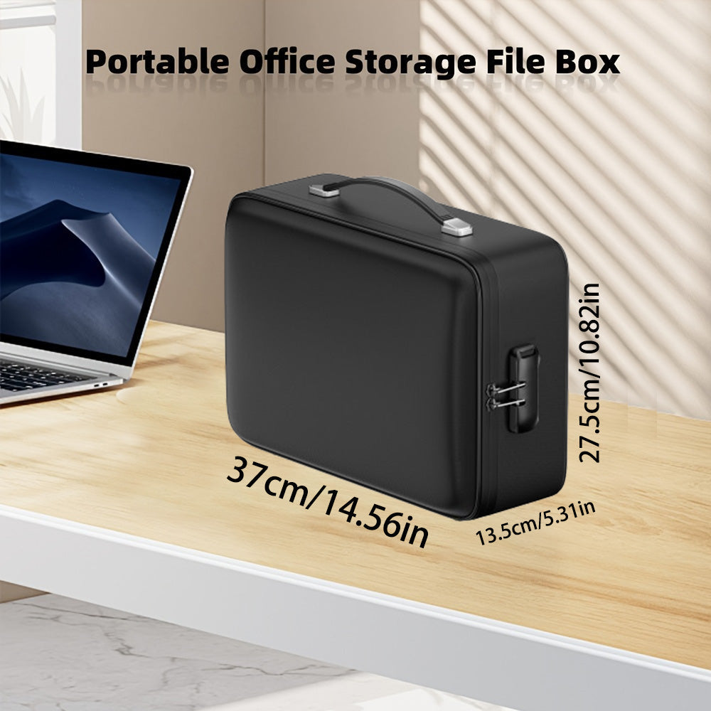 EVA Hard 12 Pages A4 Color Accordion Document Bag