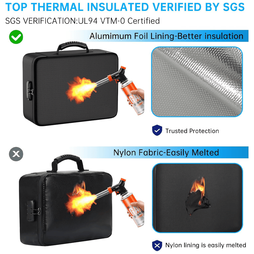 File Organizer Bag with 13 Pocket Accordion File Folder