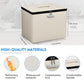 M Size Fireproof Storage Ottoman