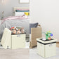 Fireproof Multifunctional Folding Storage Ottoman