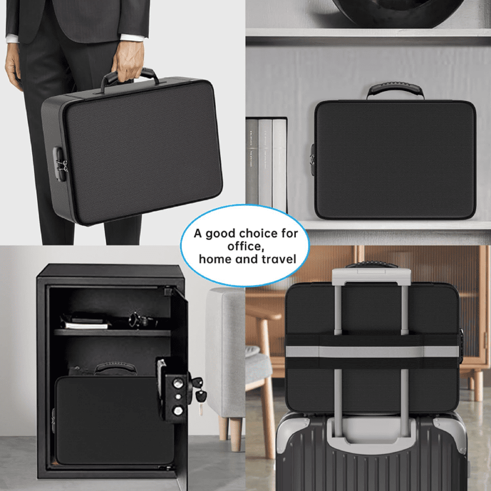 File Organizer Bag with 13 Pocket Accordion File Folder