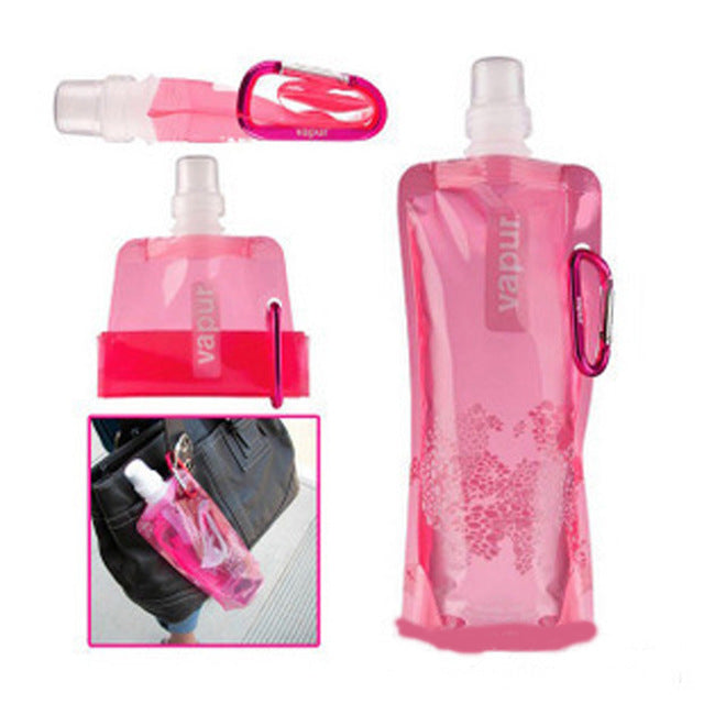 Outdoor sports portable folding water bag