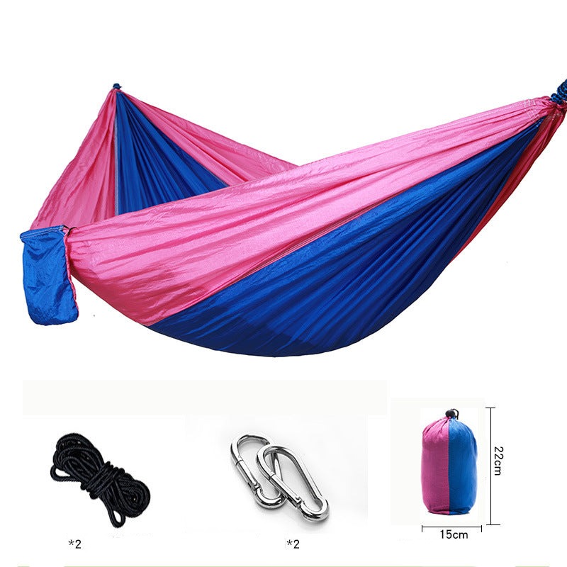 Outdoor camping nylon hammock