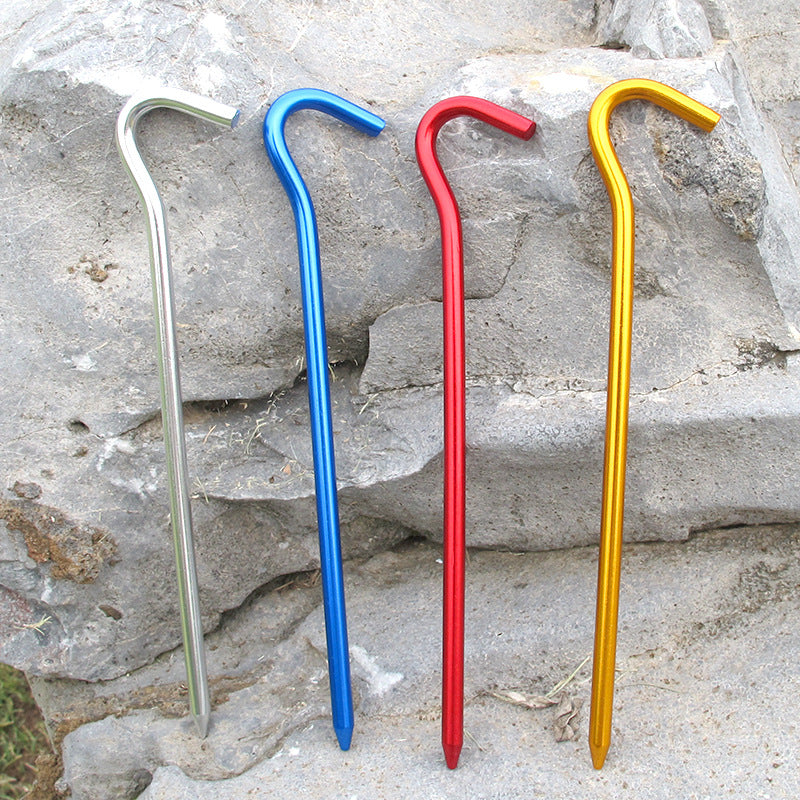 Tent accessories question mark ground pegs