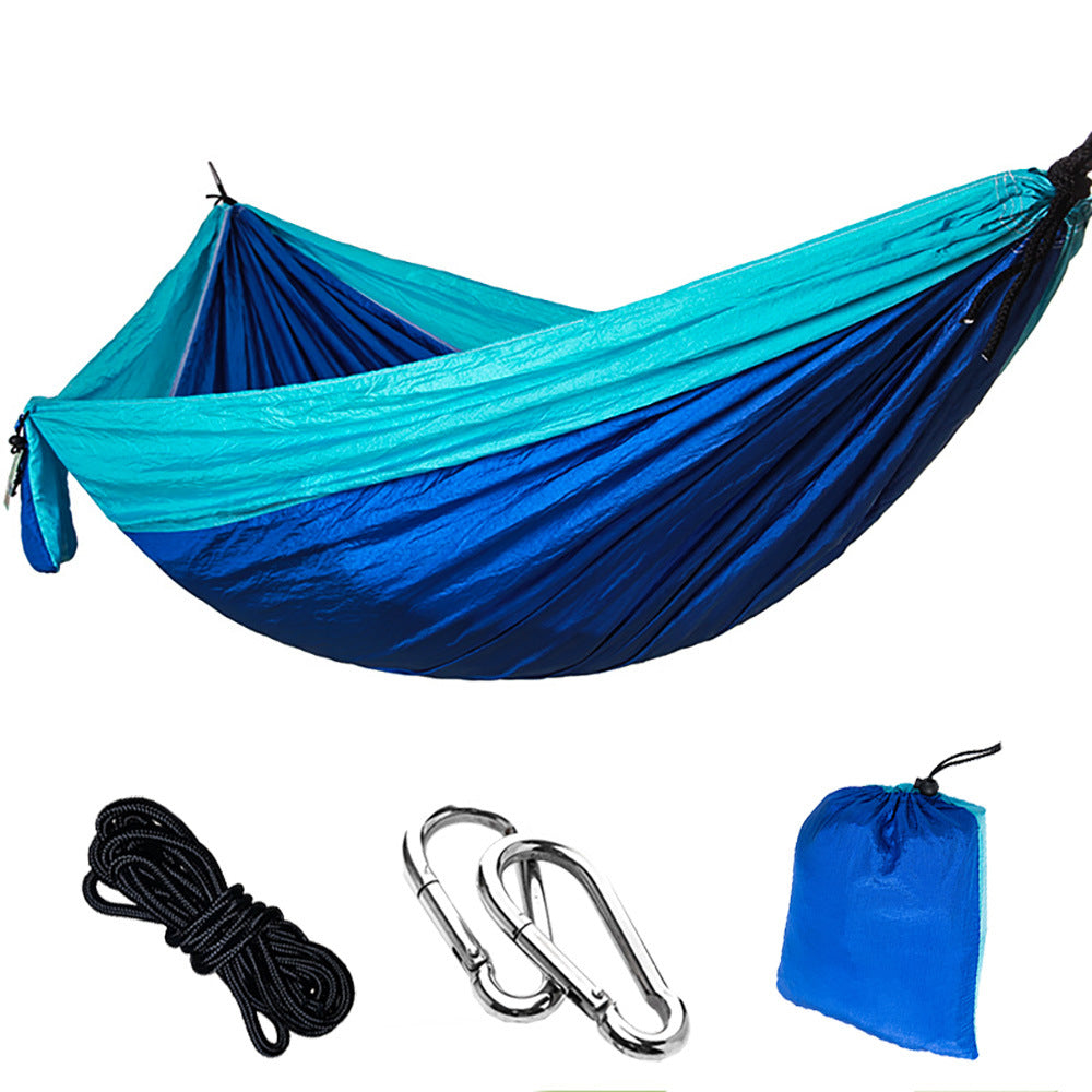 Outdoor camping nylon hammock