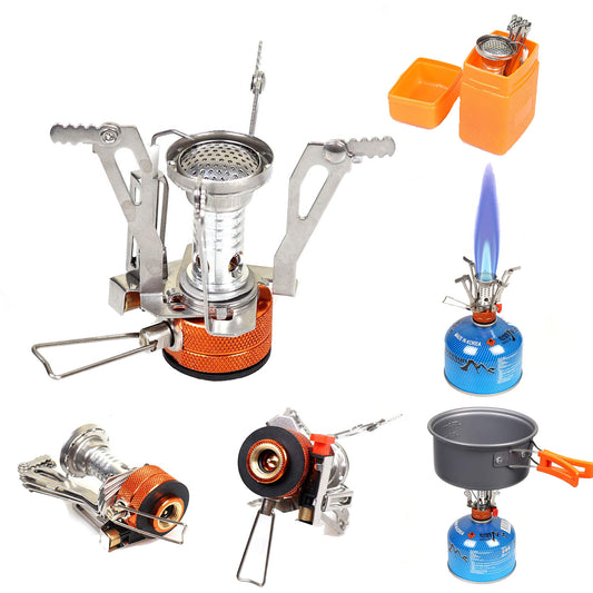 Outdoor camping picnic stoves set