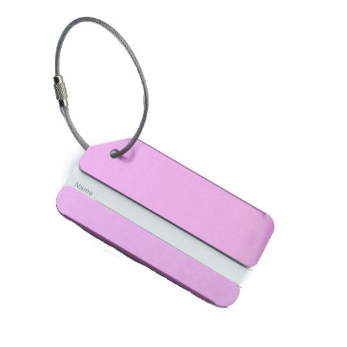 Aluminum alloy luggage tag