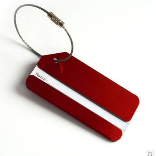 Aluminum alloy luggage tag