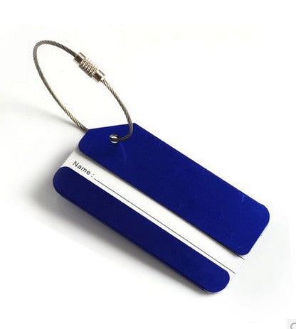 Aluminum alloy luggage tag