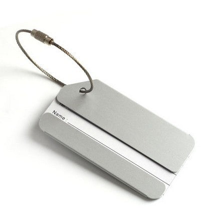 Aluminum alloy luggage tag