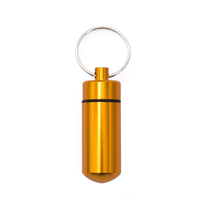 Aluminum alloy waterproof small medicine bottle