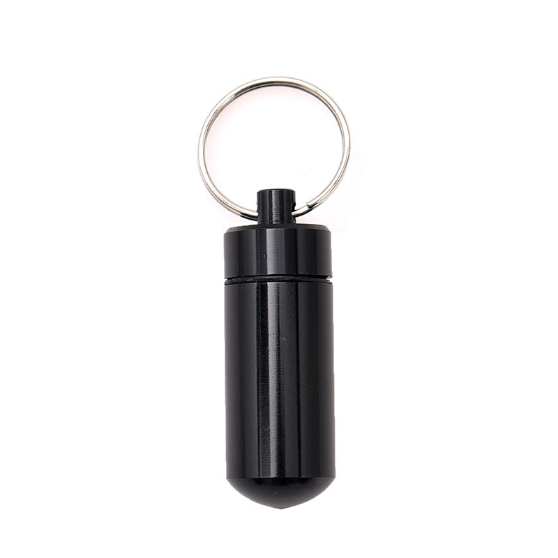 Aluminum alloy waterproof small medicine bottle