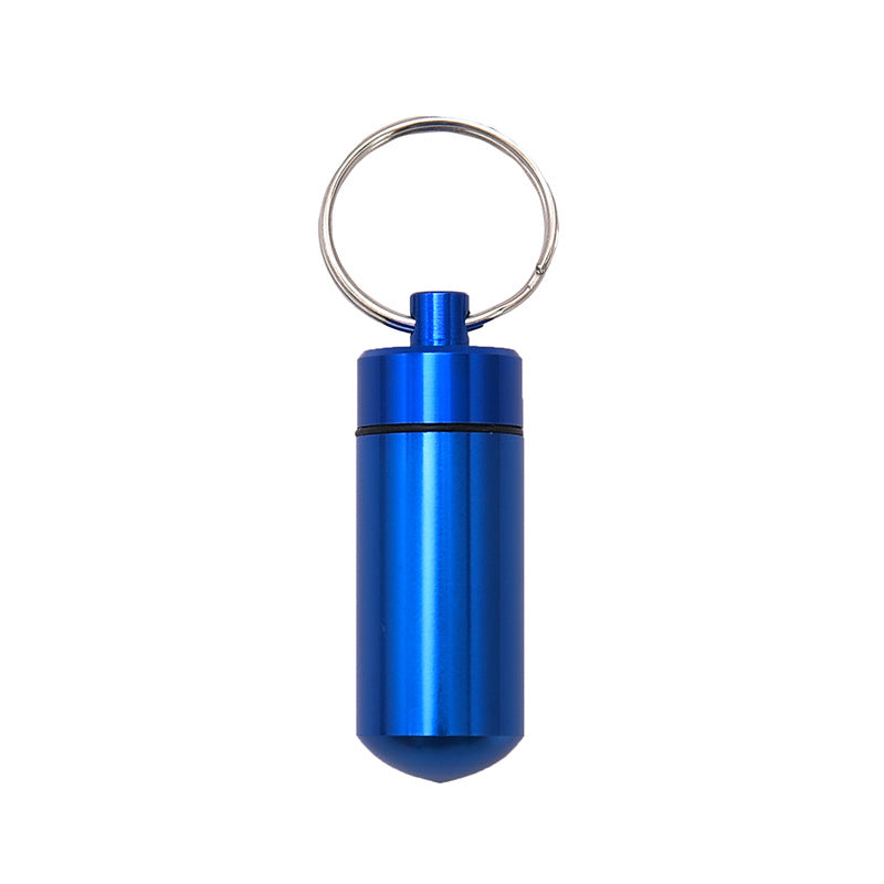 Aluminum alloy waterproof small medicine bottle