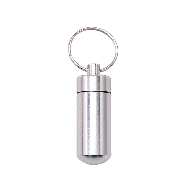 Aluminum alloy waterproof small medicine bottle