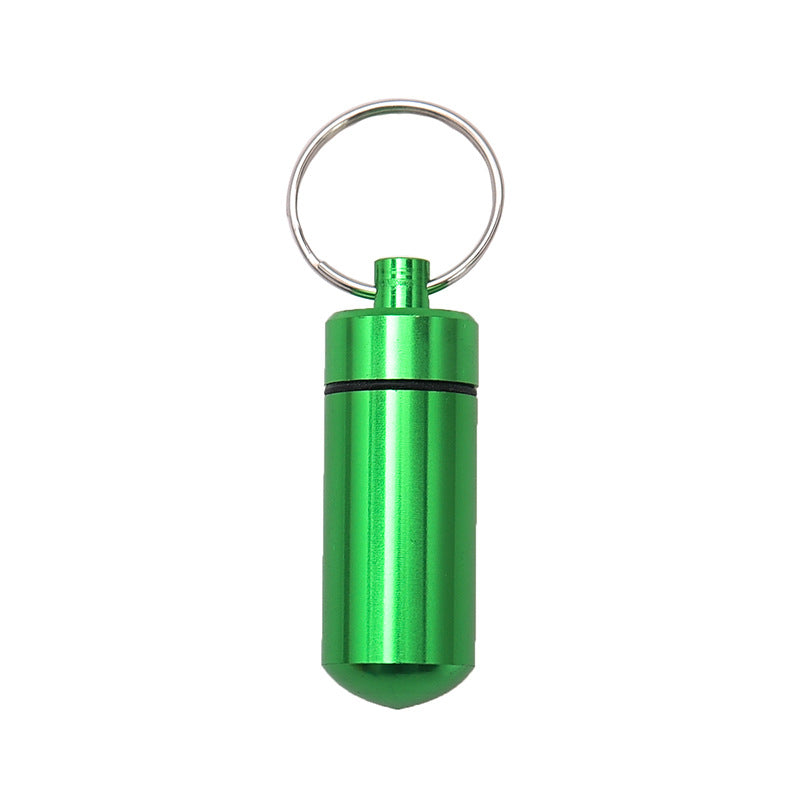 Aluminum alloy waterproof small medicine bottle