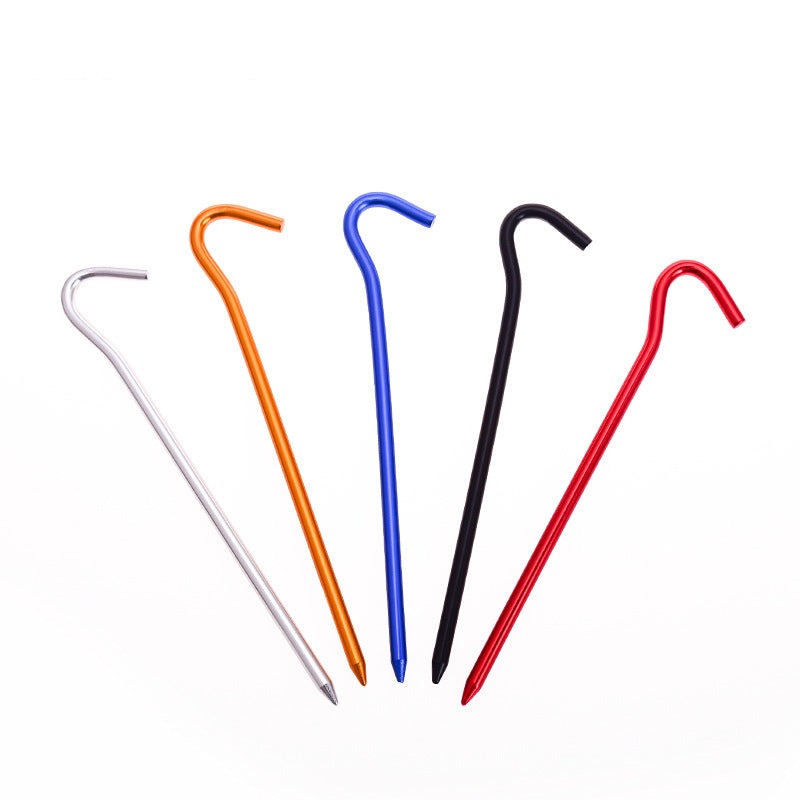 Tent accessories question mark ground pegs