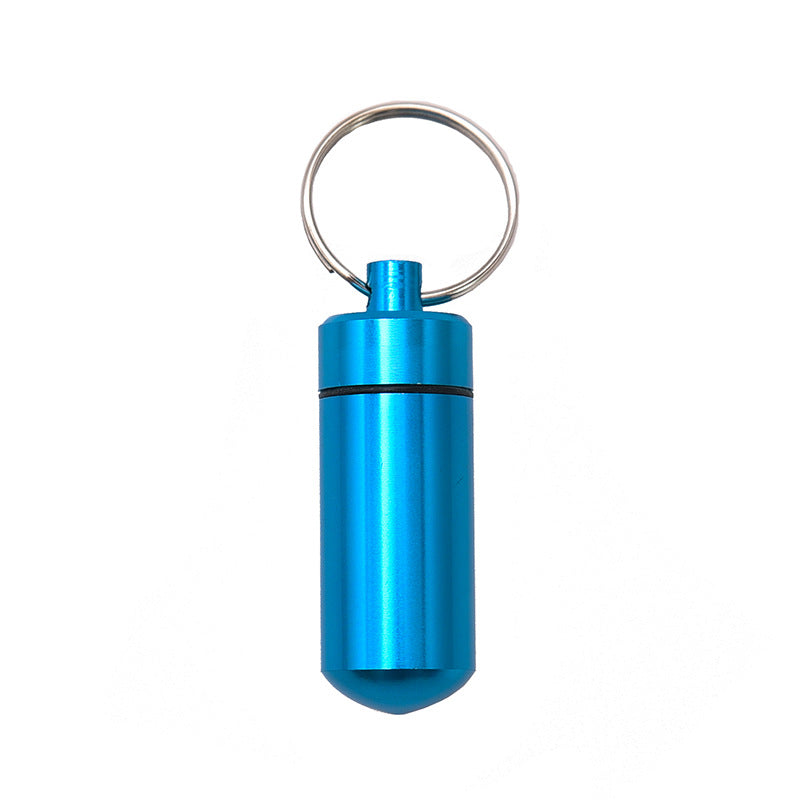 Aluminum alloy waterproof small medicine bottle