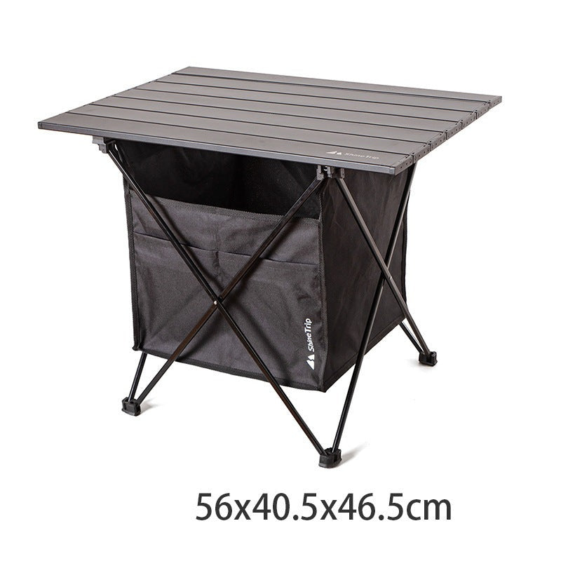 Outdoor camping folding table storage bag