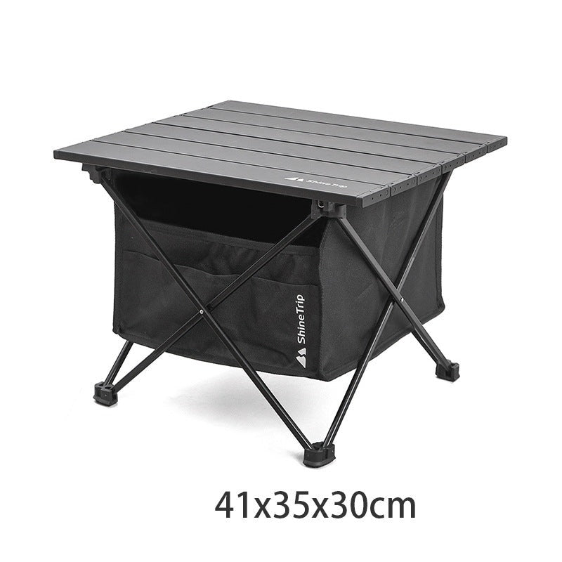 Outdoor camping folding table storage bag