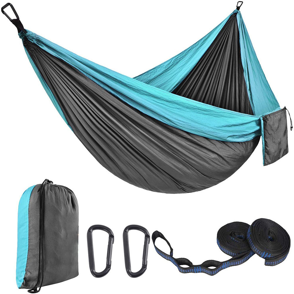 Outdoor camping nylon hammock