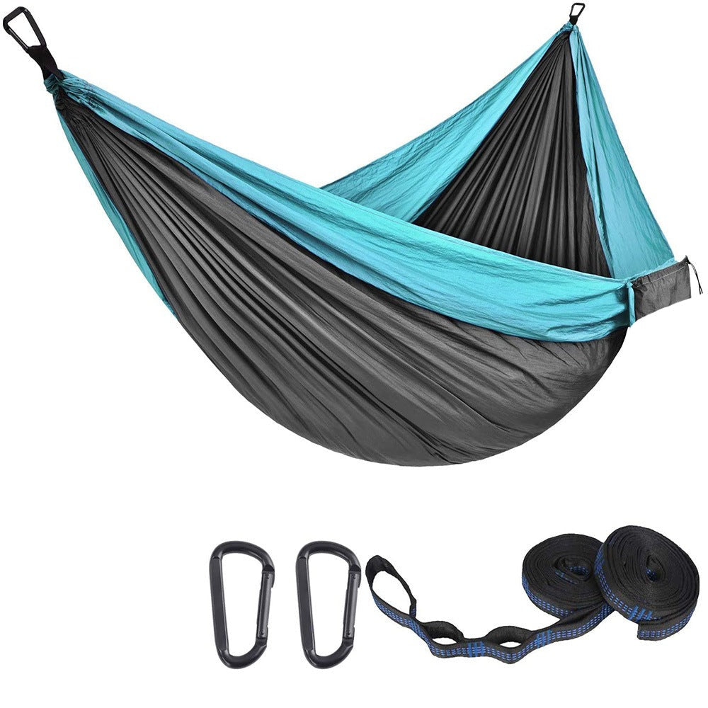 Outdoor camping nylon hammock