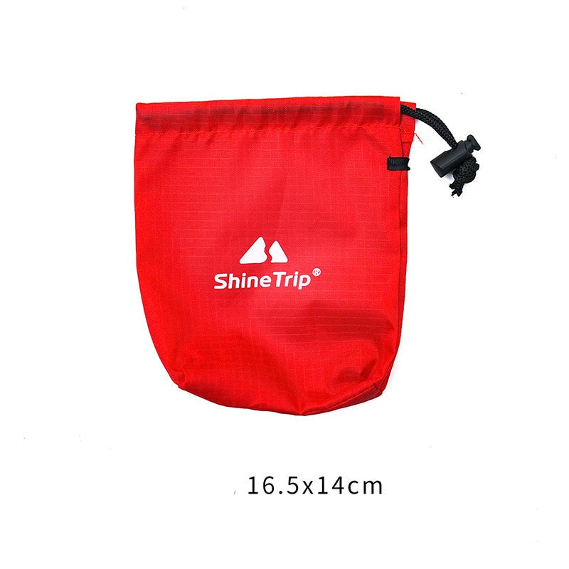 Outdoor equipment storage bag