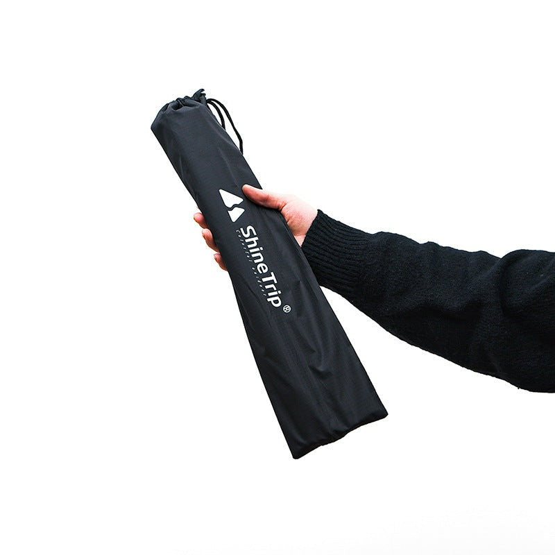 Outdoor tent pole storage bag