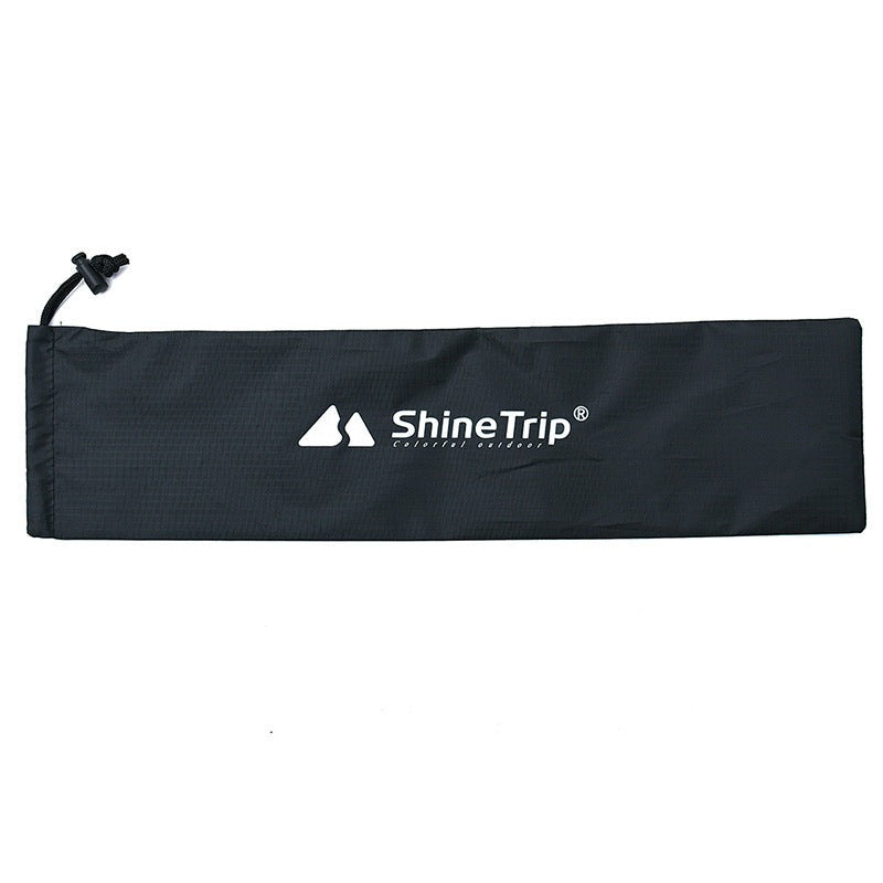 Outdoor tent pole storage bag