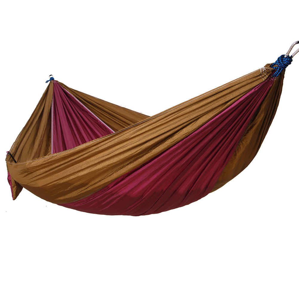 Outdoor camping nylon hammock