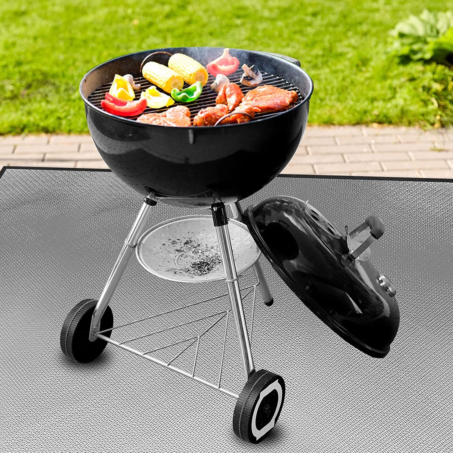 Large Fire Pit Mat Grill Mat