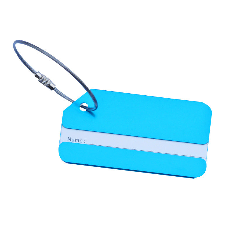 Aluminum alloy luggage tag