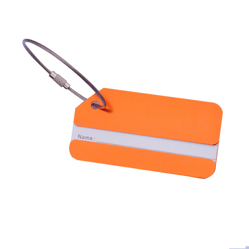 Aluminum alloy luggage tag