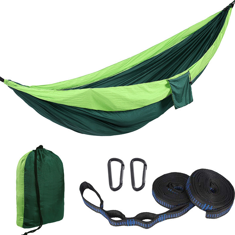 Outdoor camping nylon hammock