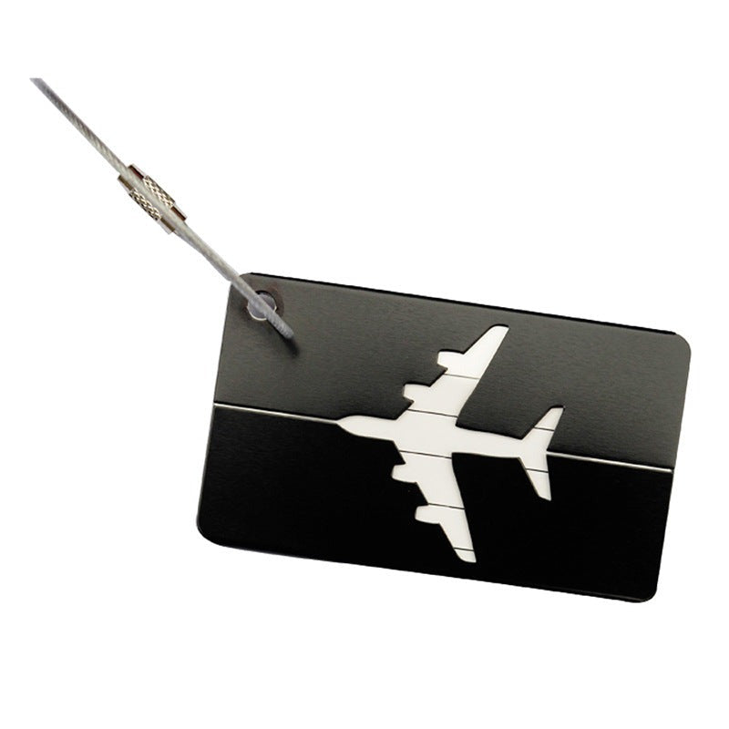 Aluminum luggage tags