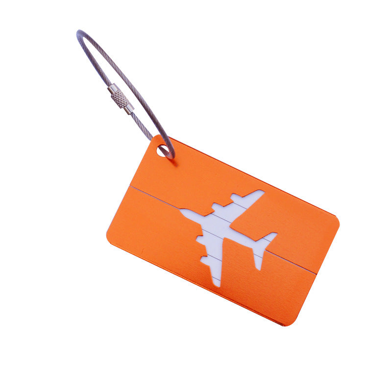 Aluminum luggage tags