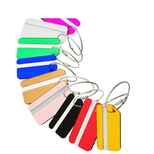 Aluminum alloy luggage tag