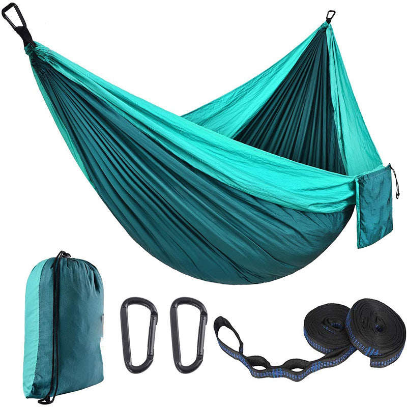 Outdoor camping nylon hammock