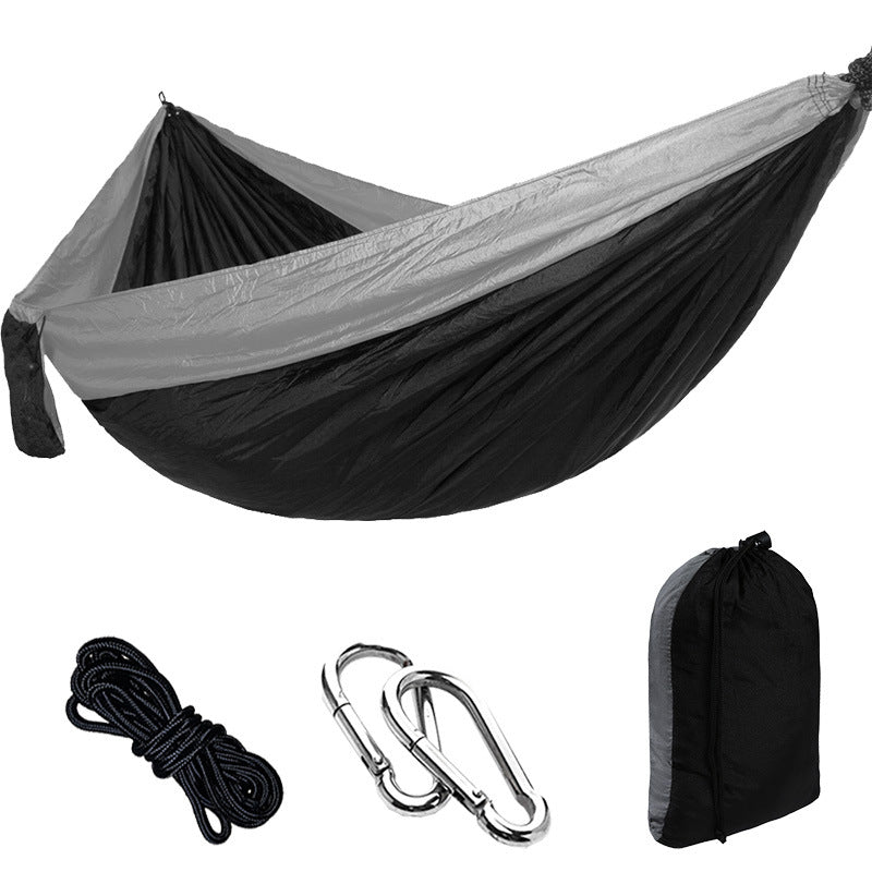 Outdoor camping nylon hammock