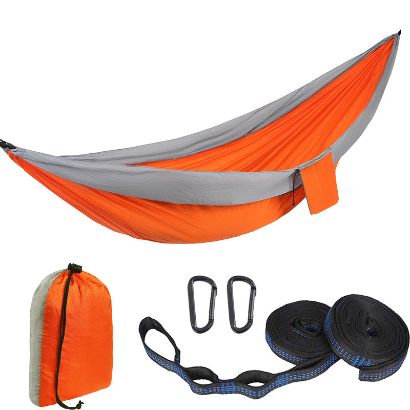 Outdoor camping nylon hammock