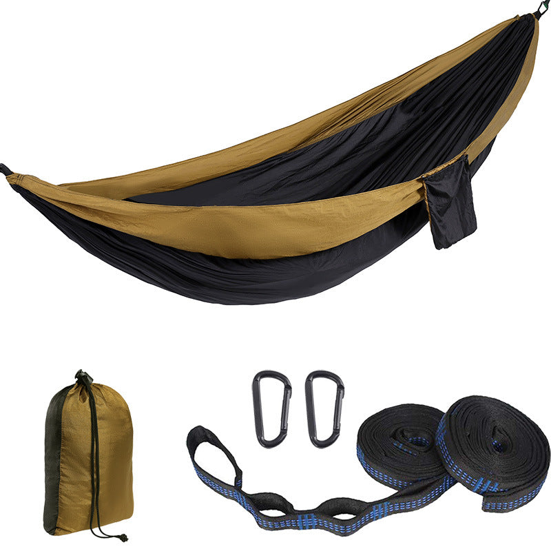 Outdoor camping nylon hammock