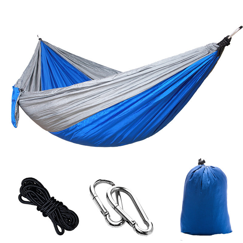 Outdoor camping nylon hammock