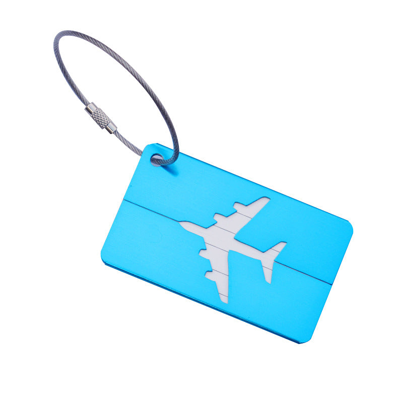 Aluminum luggage tags