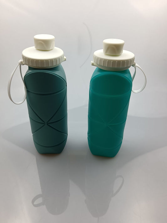 Outdoor sports silicone folding 600ML water cup