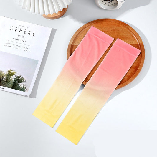 Gradient color sunscreen ice sleeves