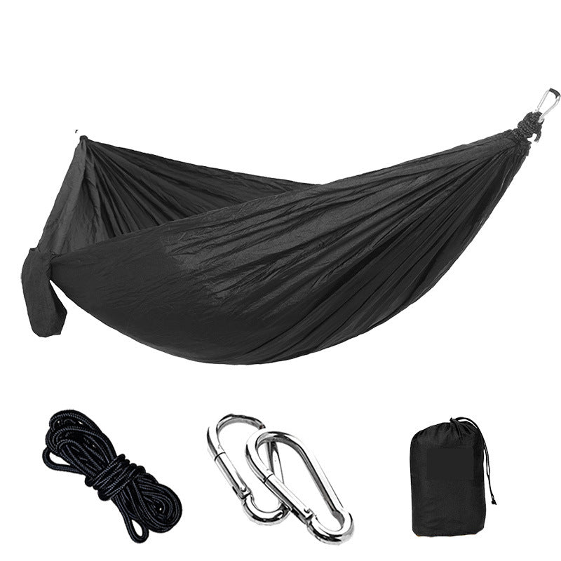 Outdoor camping nylon hammock