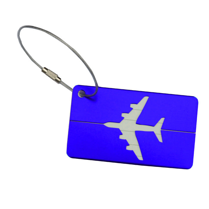 Aluminum luggage tags