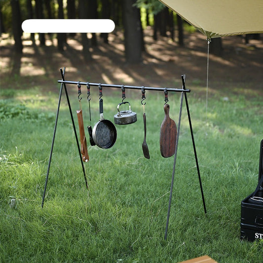 Outdoor camping portable storage hook rack