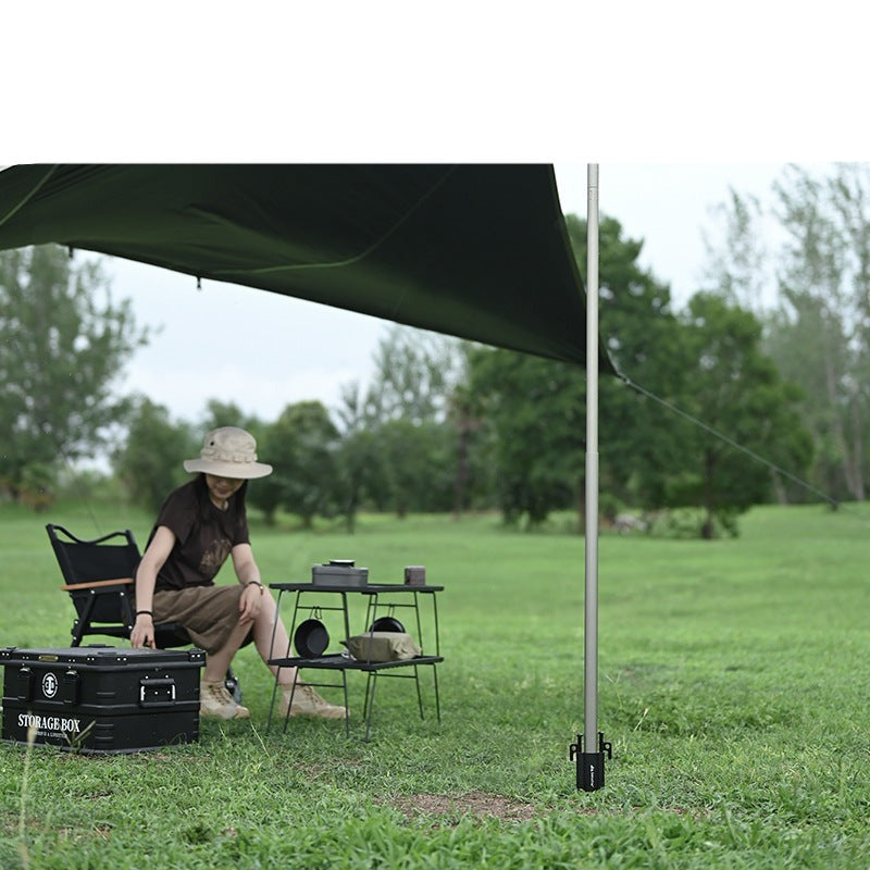 Outdoor camping portable canopy pole fixer