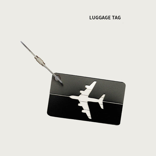 Aluminum luggage tags